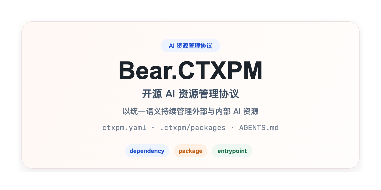Bear. CTXPM